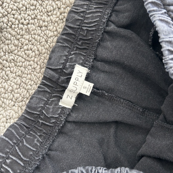 Set Z SUPPLY Scout Jersey Wide Leg Cropped Pant & Sloane Cropped Tank Top small - Picture 7 of 7